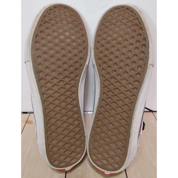 Vans Old Skool Pro Marshmallow and Black Sneakers - Picture 7 of 8